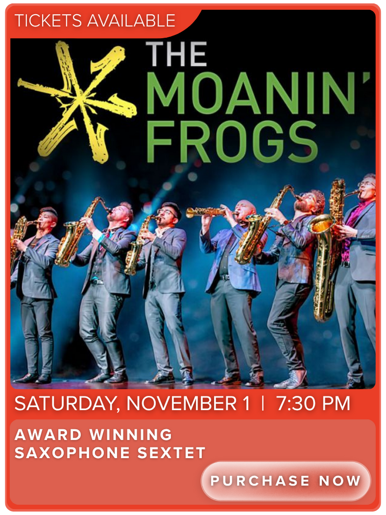 The Moanin Frogs at Uptown Knauer Performing Arts Center