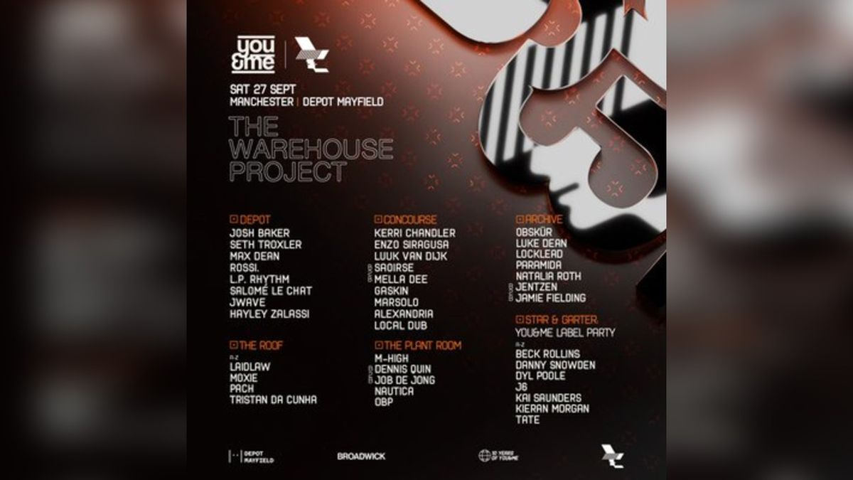 You&Me 10th Birthday - The Warehouse Project Manchester Tickets
