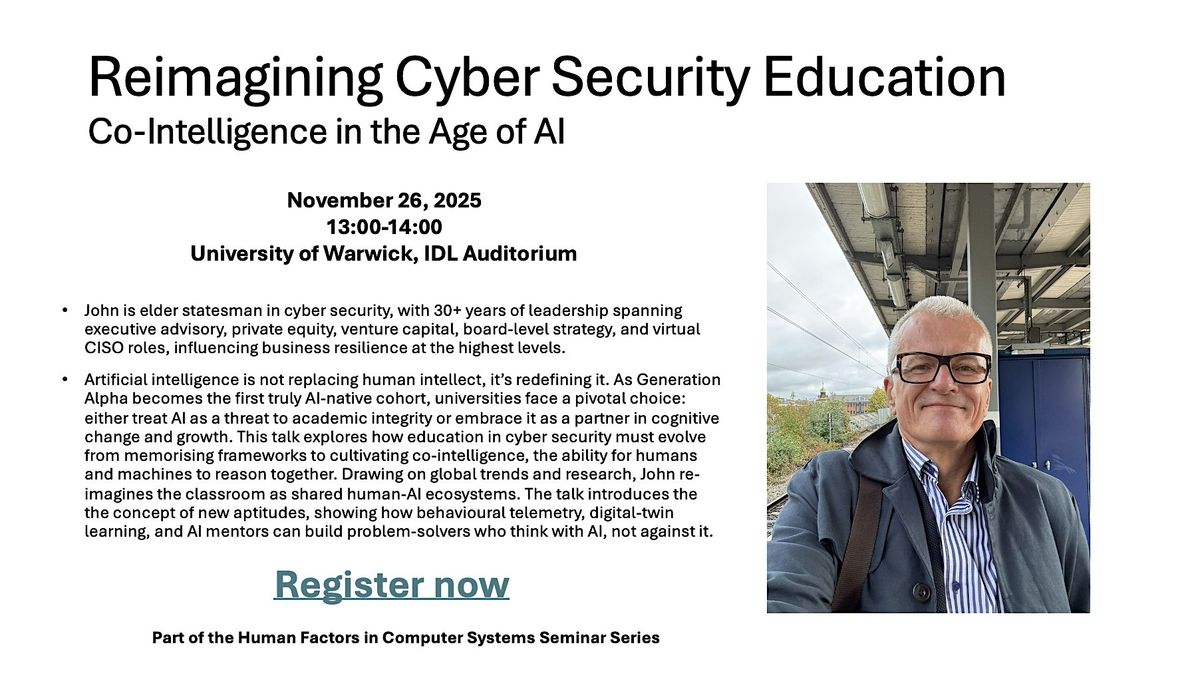 Reimagining Cyber Security Education: Co-Intelligence in the Age of AI