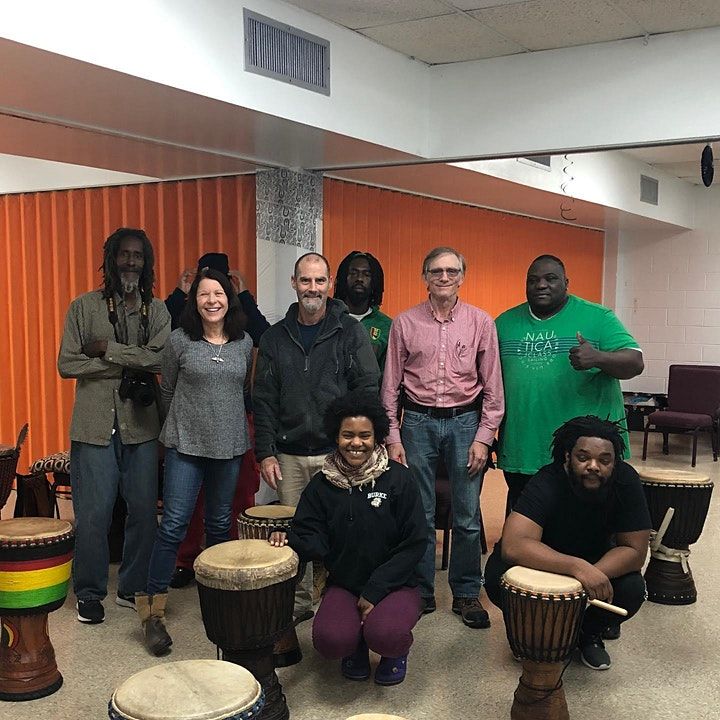 West African Drum with Kam Y H Thomas Community Center, Hampton, VA