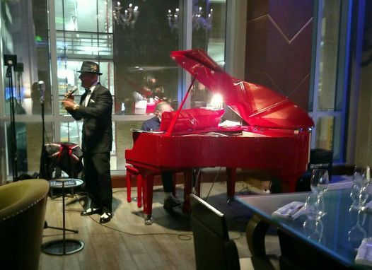 Frank Sings Frank and Gad Brosch at the Varia Restaurant, Norfolk Hilton, "THE MAIN" Fri Sept 17th.