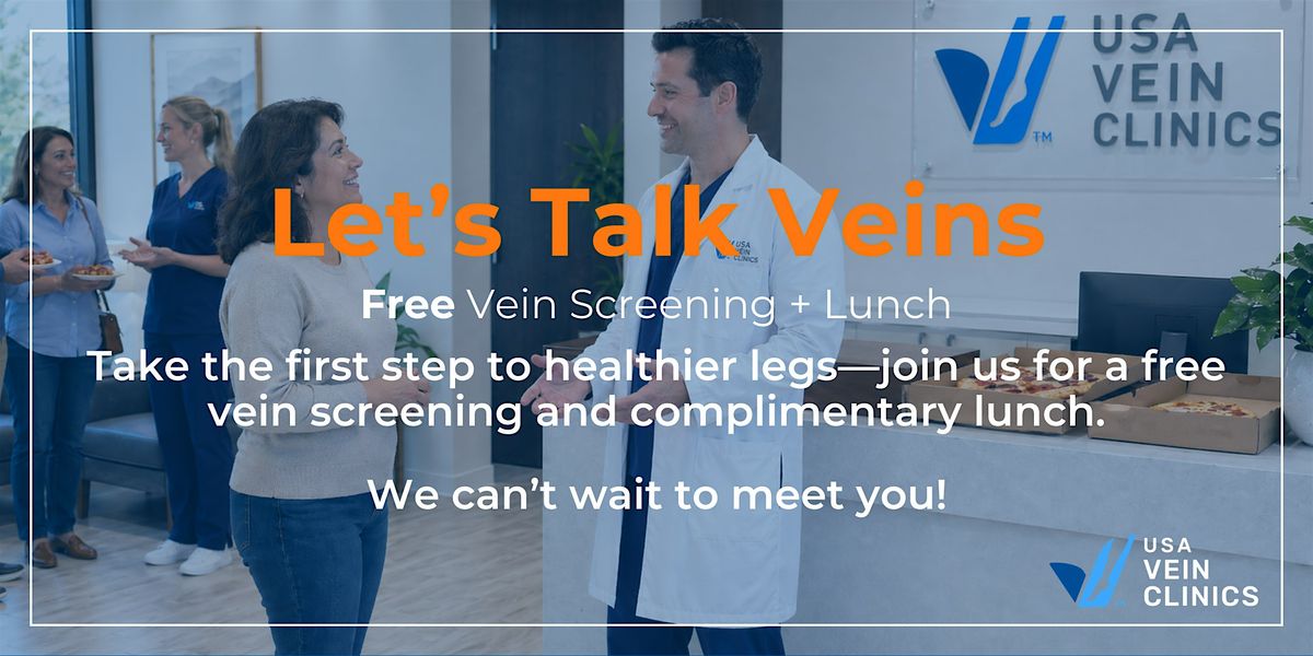 Let's Talk Veins Indianapolis | Free Vein Screening Event + Lunch