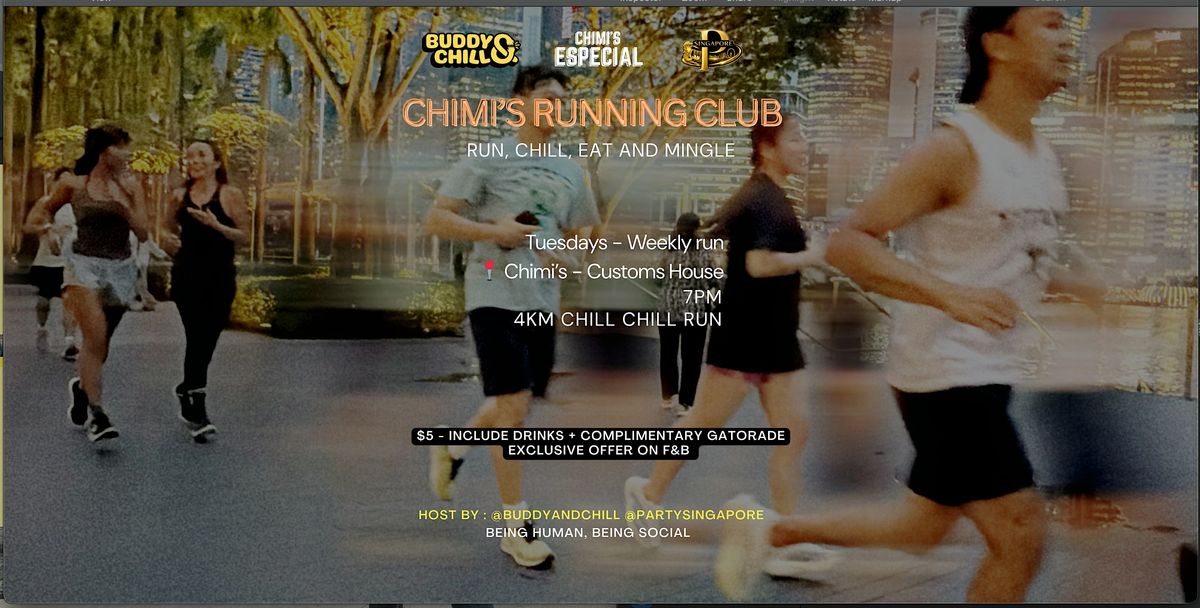 4km Chill & Scenic Social Run - around Singapore Marina