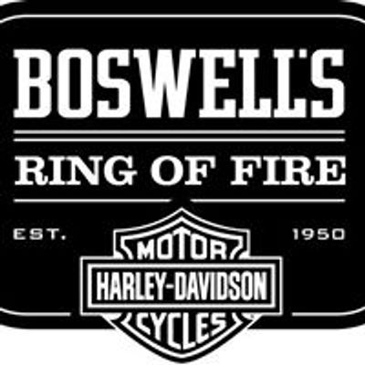 Boswell's Ring of Fire Harley Davidson