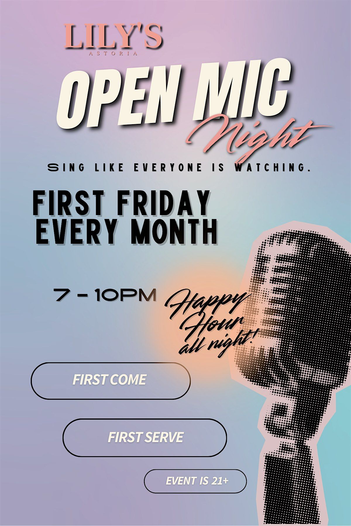 Open Mic Night in Astoria
