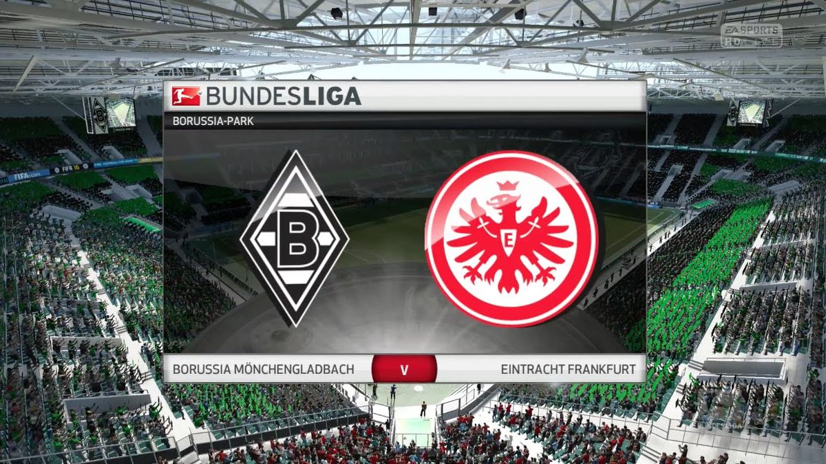 Borussia Monchengladbach vs Eintracht Frankfurt at Borussia Park