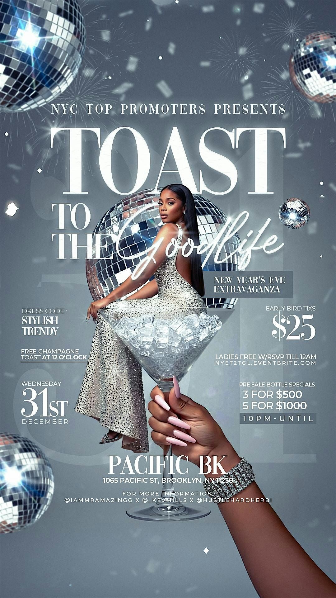 New Year\u2019s Eve extravaganza