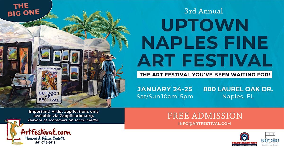3rd Annual Uptown Naples Fine Art Festival
