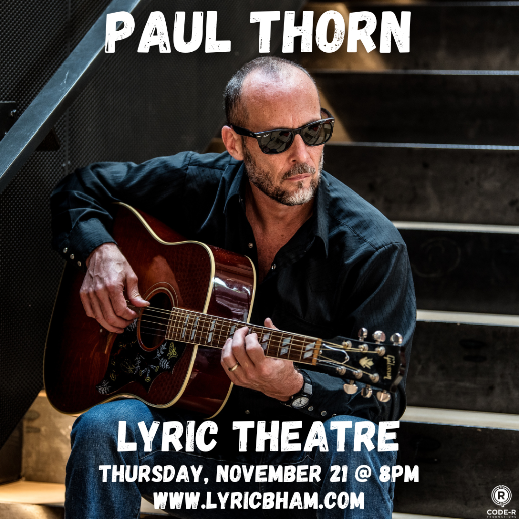 Paul Thorn at Kentucky Center - Bomhard Theatre