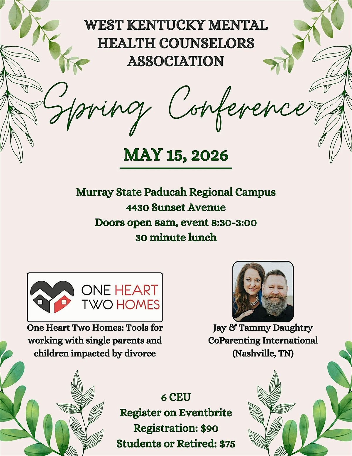 WKMHCA Spring '26 Conference