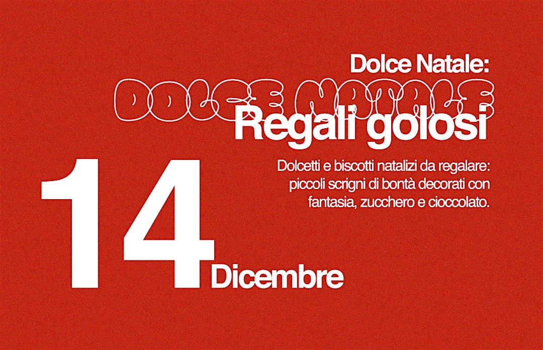 Dolce Natale: regali golosi