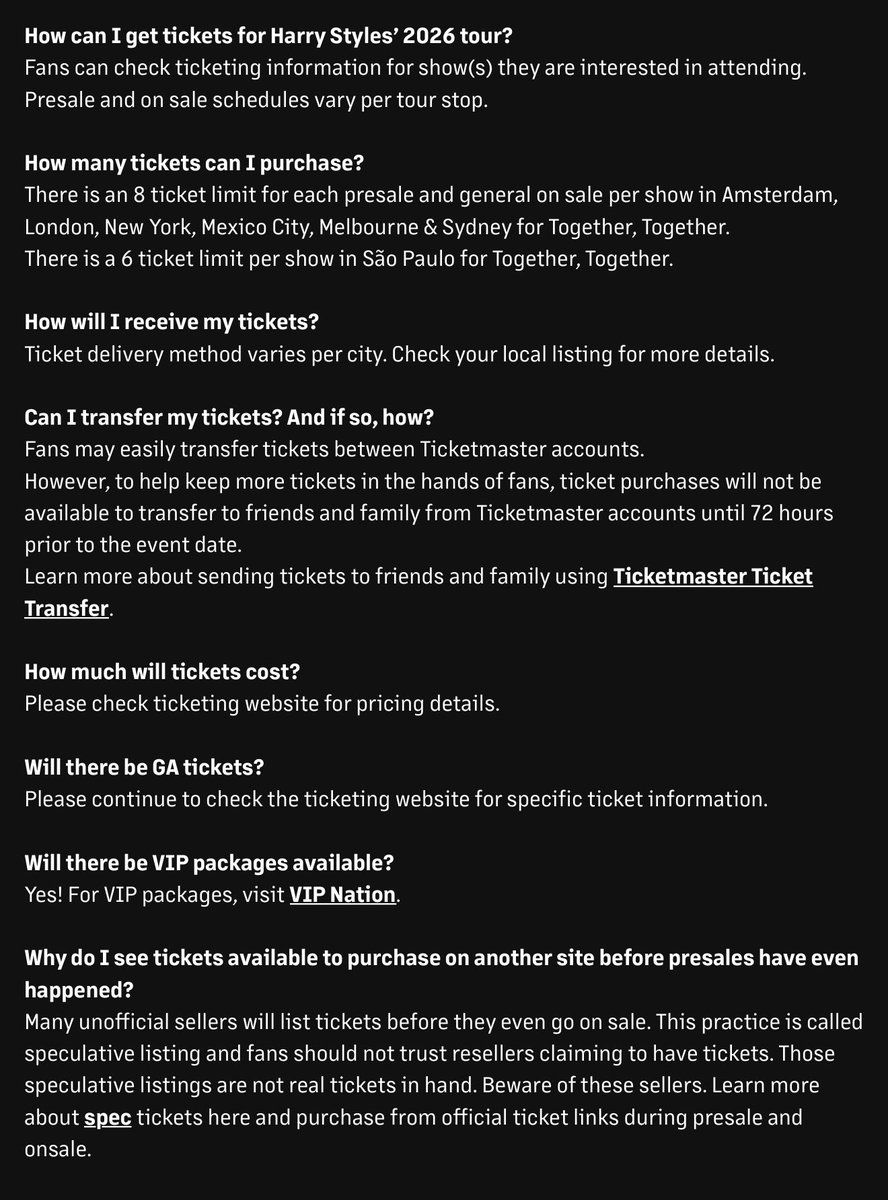 Harry Styles Mexico City Tickets
