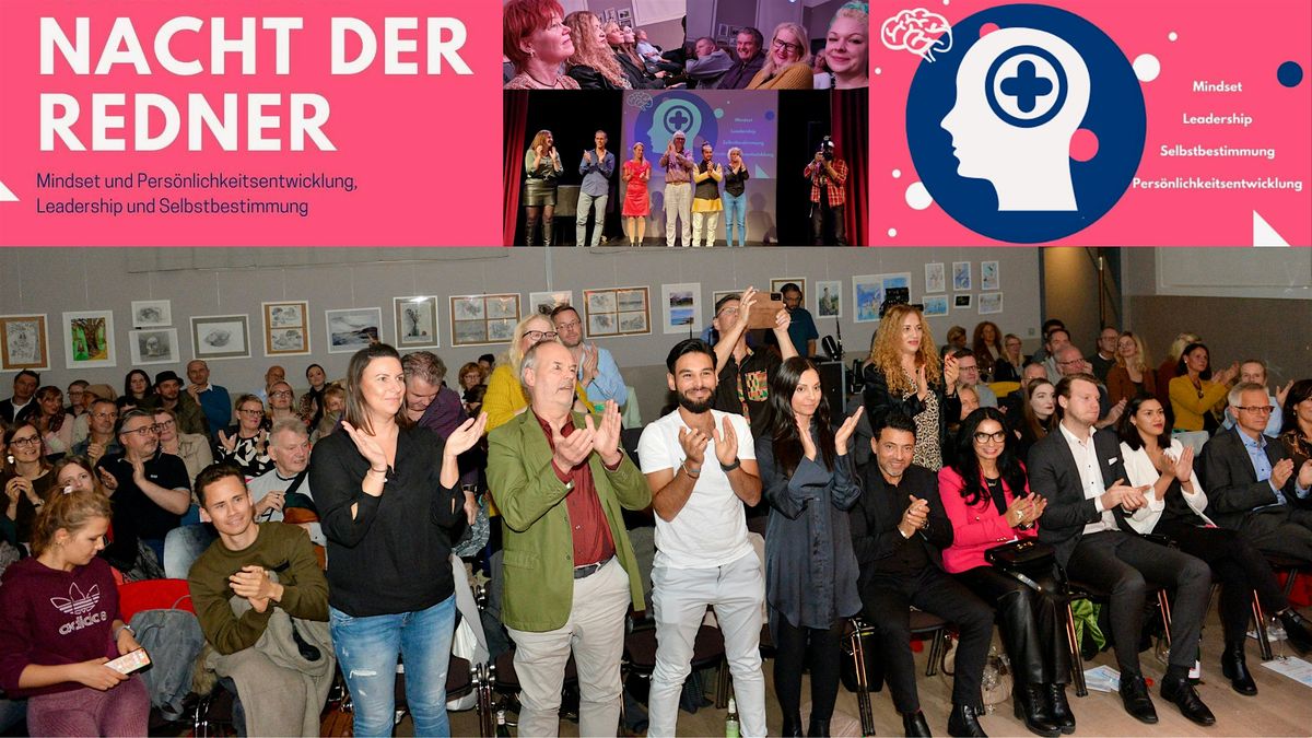 Redner Event Center Nacht der Redner live in Hamburg 2026 at Tschaikowsky-Saal, Hamburg on ...