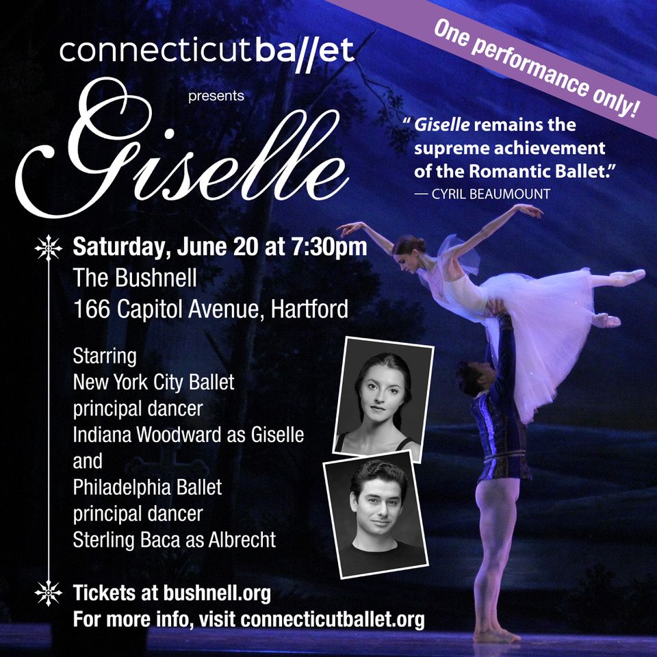 Connecticut Ballet - Giselle at Palace Theatre at Stamford Center for the Arts