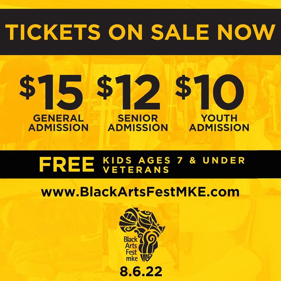 Black Arts Fest MKE 200 N Harbor Dr, Milwaukee, WI 532025901, United