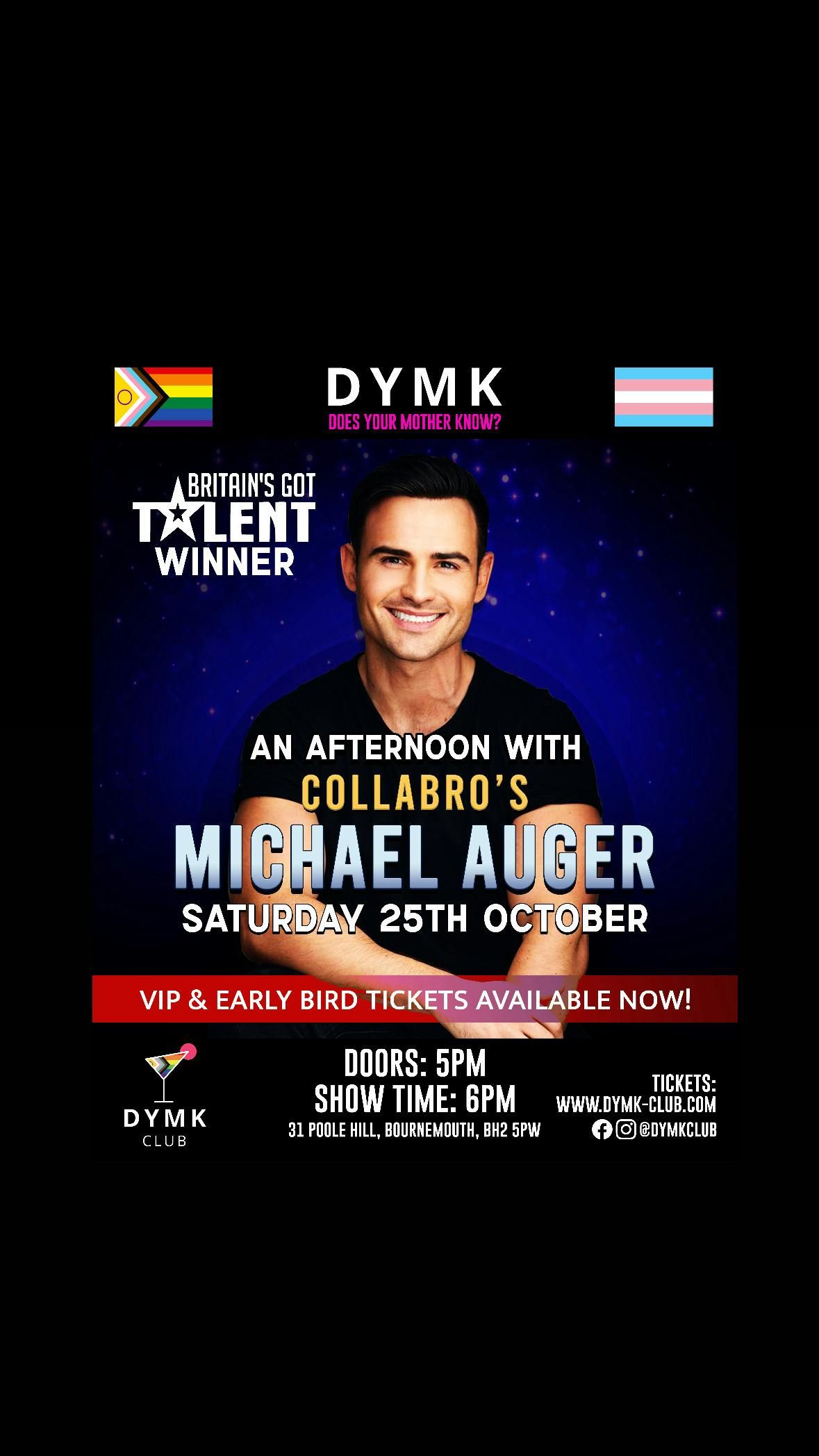 An afternoon with Michael Auger