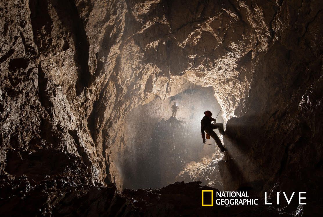 Robbie Shone: Adventure in Caving