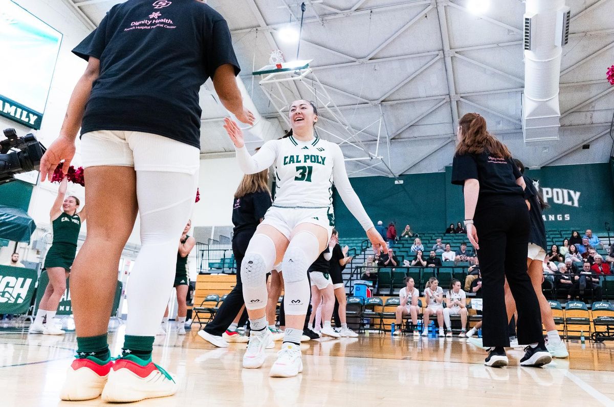 Parking Cal Poly Mustangs at Cal State Bakersfield Roadrunners Womens Basketball