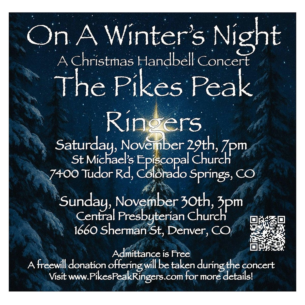 On a Winter's Night - A Christmas Handbell Concert by the Pikes Peak Ringer