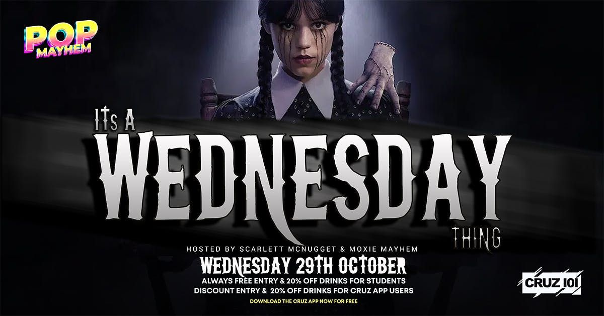 POP MAYHEM - IT'S A WEDNESDAY THING (Halloween Special)