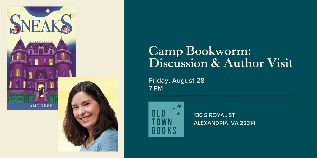 Camp Bookworm Discussion & Author Visit