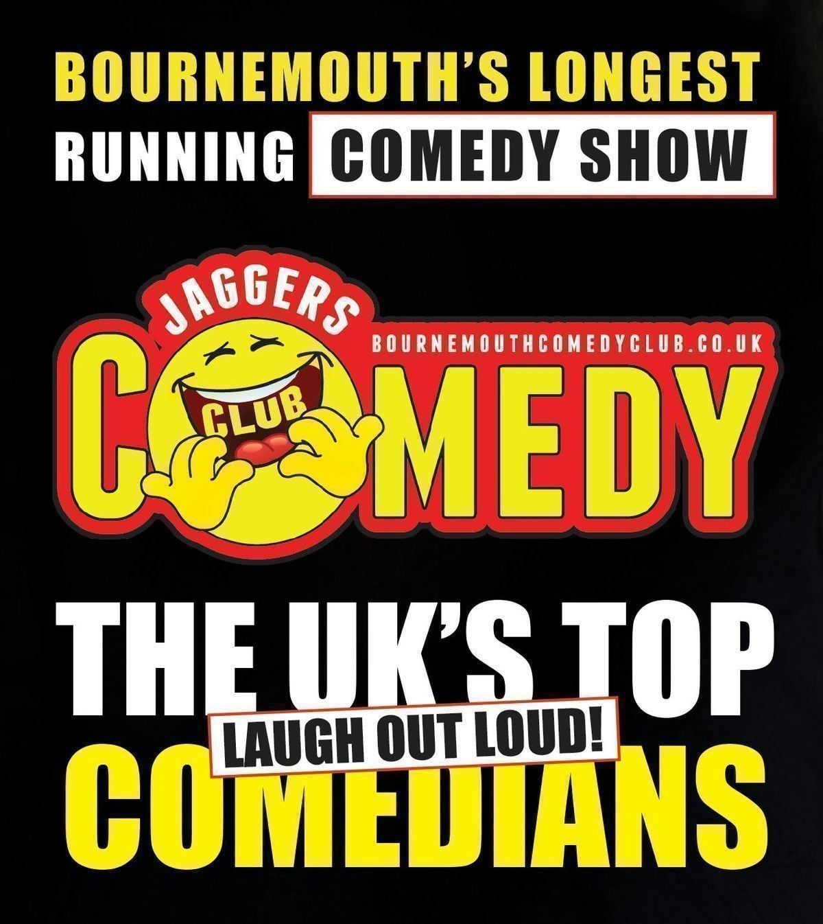 Jaggers Comedy Club \u2013 Weekly Saturday Night Comedy, Bournemouth