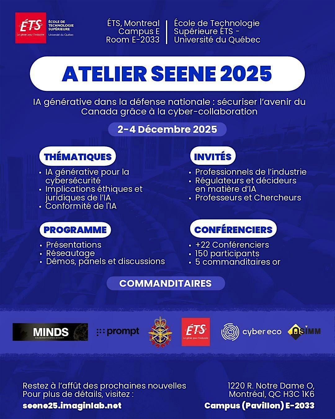 SEENE 2025: Generative AI in National Defense: Securing Canada's Future