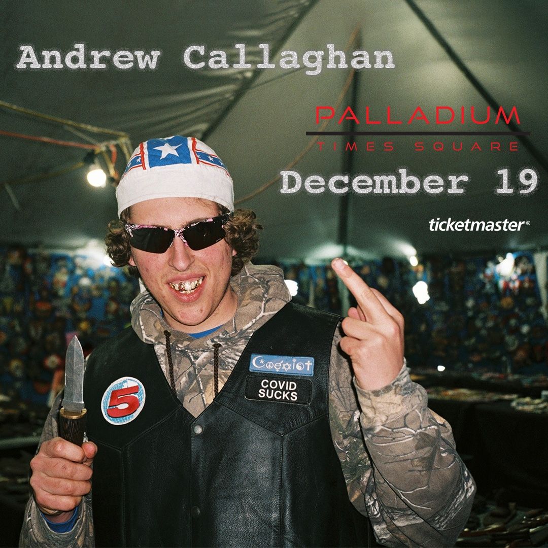 Andrew Callaghan at Stage AE
