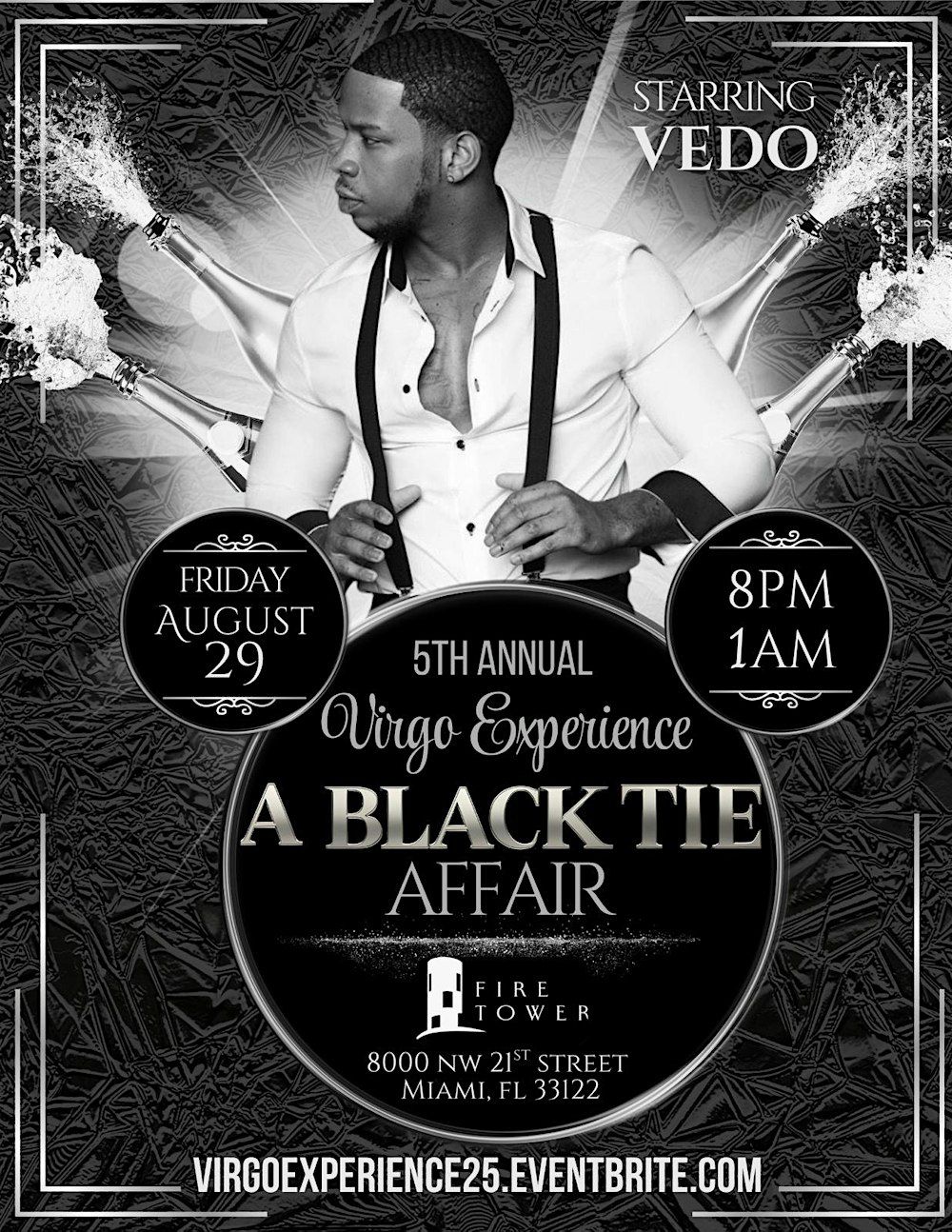 5th Annual VIRGO EXPERIENCE SETOFF w\/ VEDO in Miami