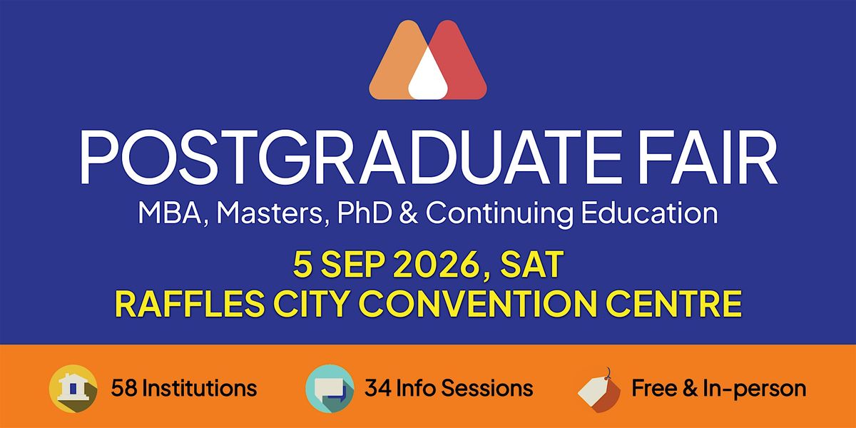 HeadHunt Postgraduate Fair - 5 Sep 2026 (Raffles City)