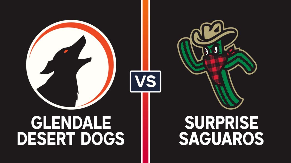 Parking Surprise Saguaros at Glendale Desert Dogs