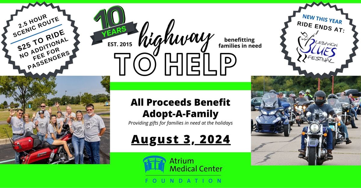 10th Annual Highway to Help 1 Medical Center Dr, Middletown, OH