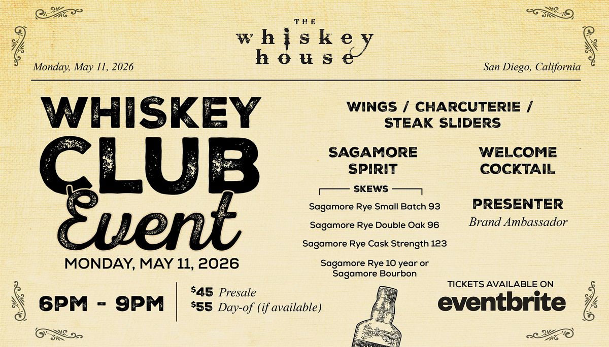 Sagamore Spirit | Whiskey Club at The Whiskey House
