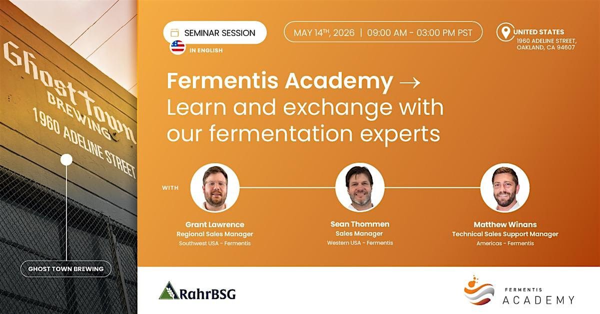 Fermentis Academy Bay Area
