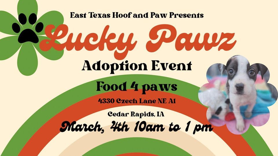 Lucky Pawz Adoption Event