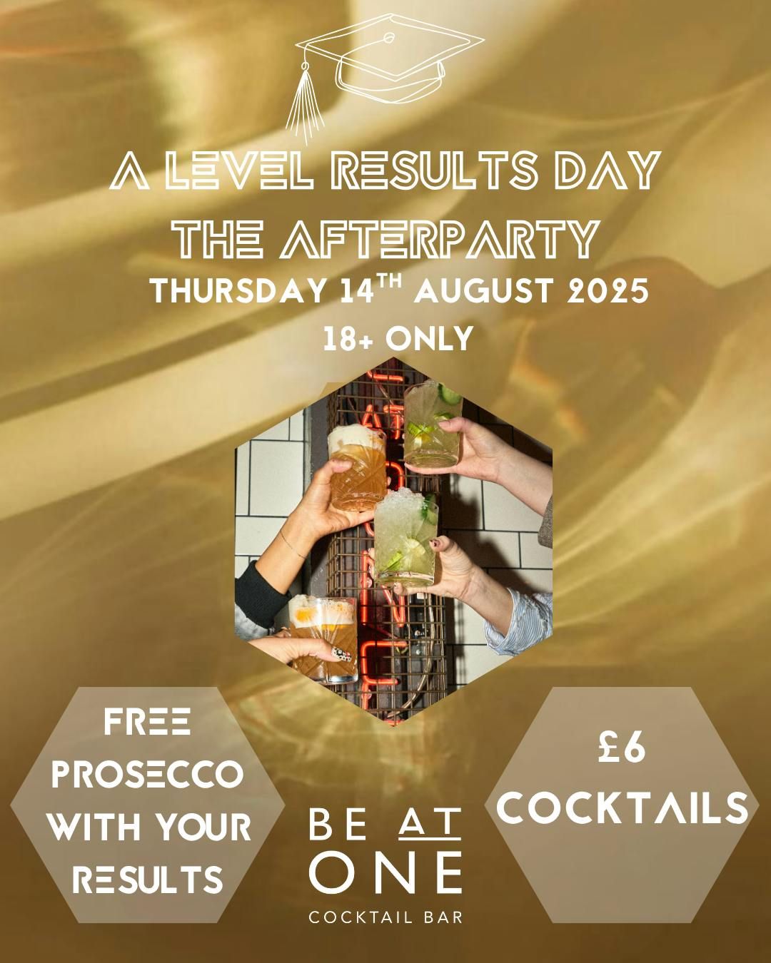 A LEVEL RESULTS AFTERPARTY