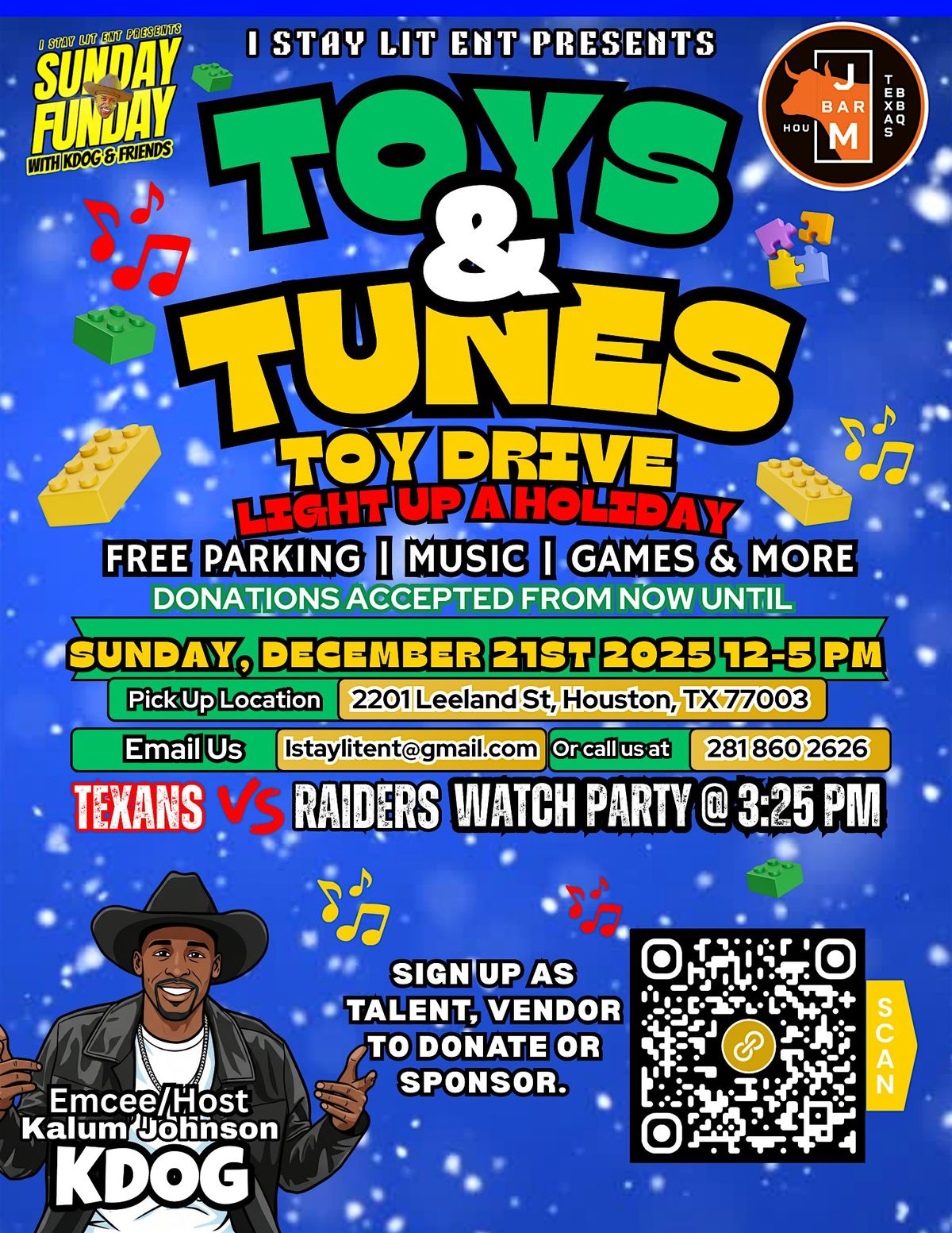 Toys & Tunes Toy Drive