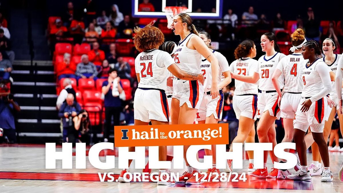 Oregon Ducks at Illinois Fighting Illini Womens Volleyball at University of Illinois - Huff Hall