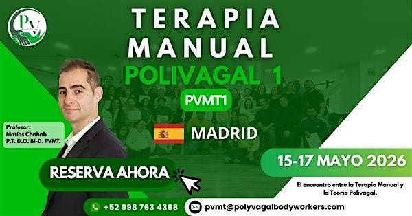 Terapia Manual Polivagal Madrid | Curso Presencial PVMT1