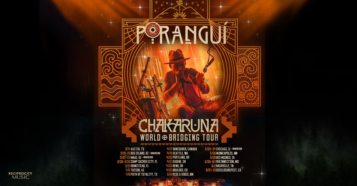 Poranguí Live in Lisbon - Chakaruna World Bridging Tour | LAV - Lisboa ...