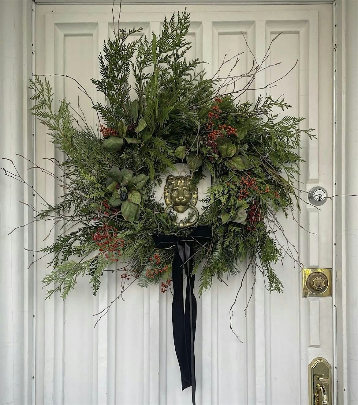 Wreathe making Workshop and Wine Tasting