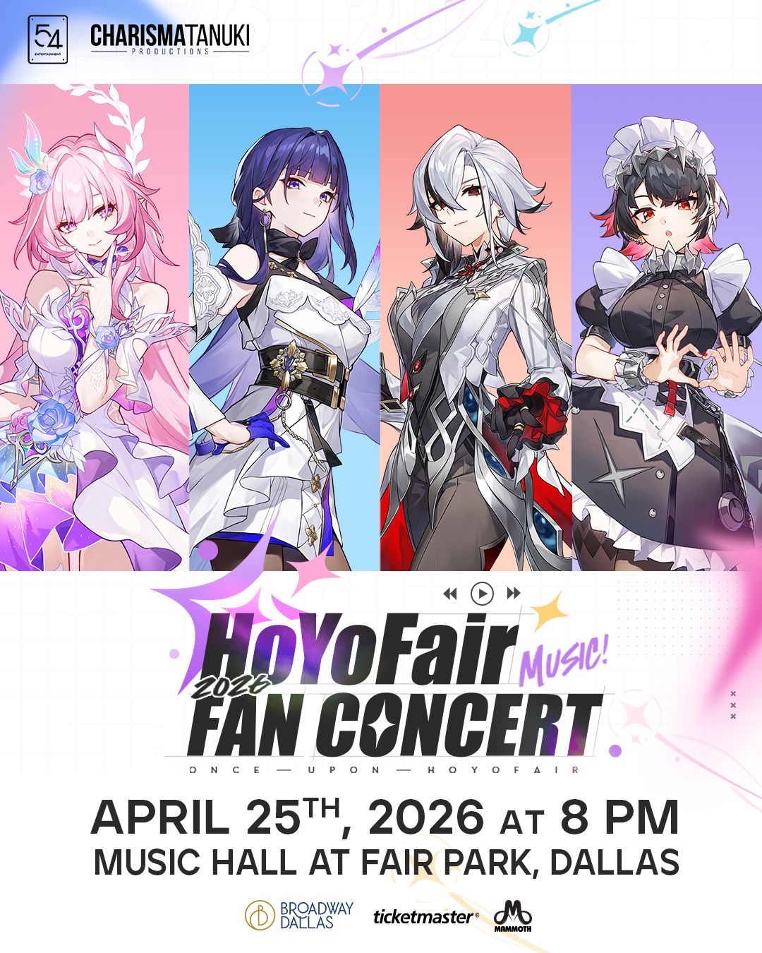 HoYoFair Fan Concert at Music Hall at Fair Park