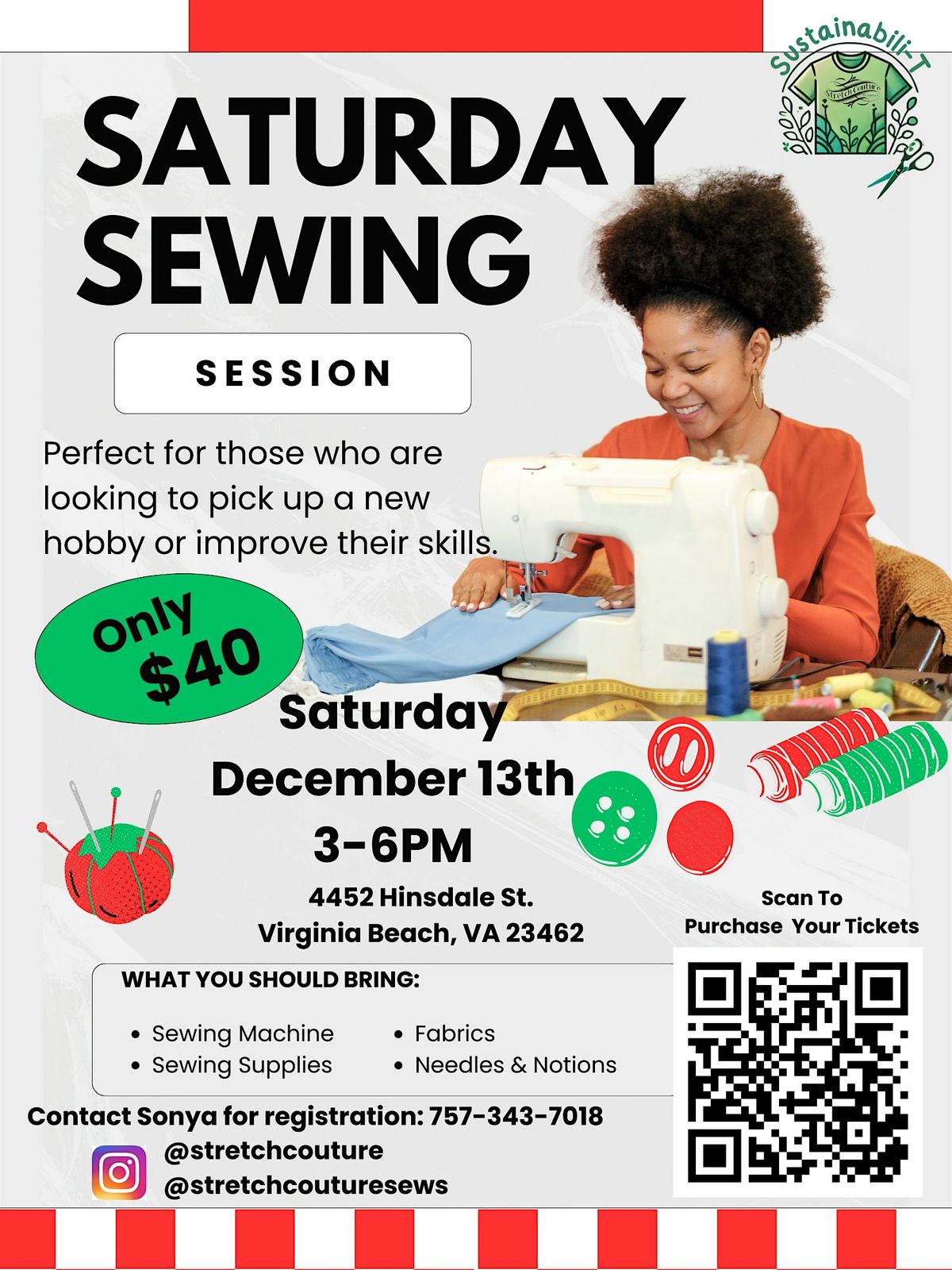 Saturday Sewing Session