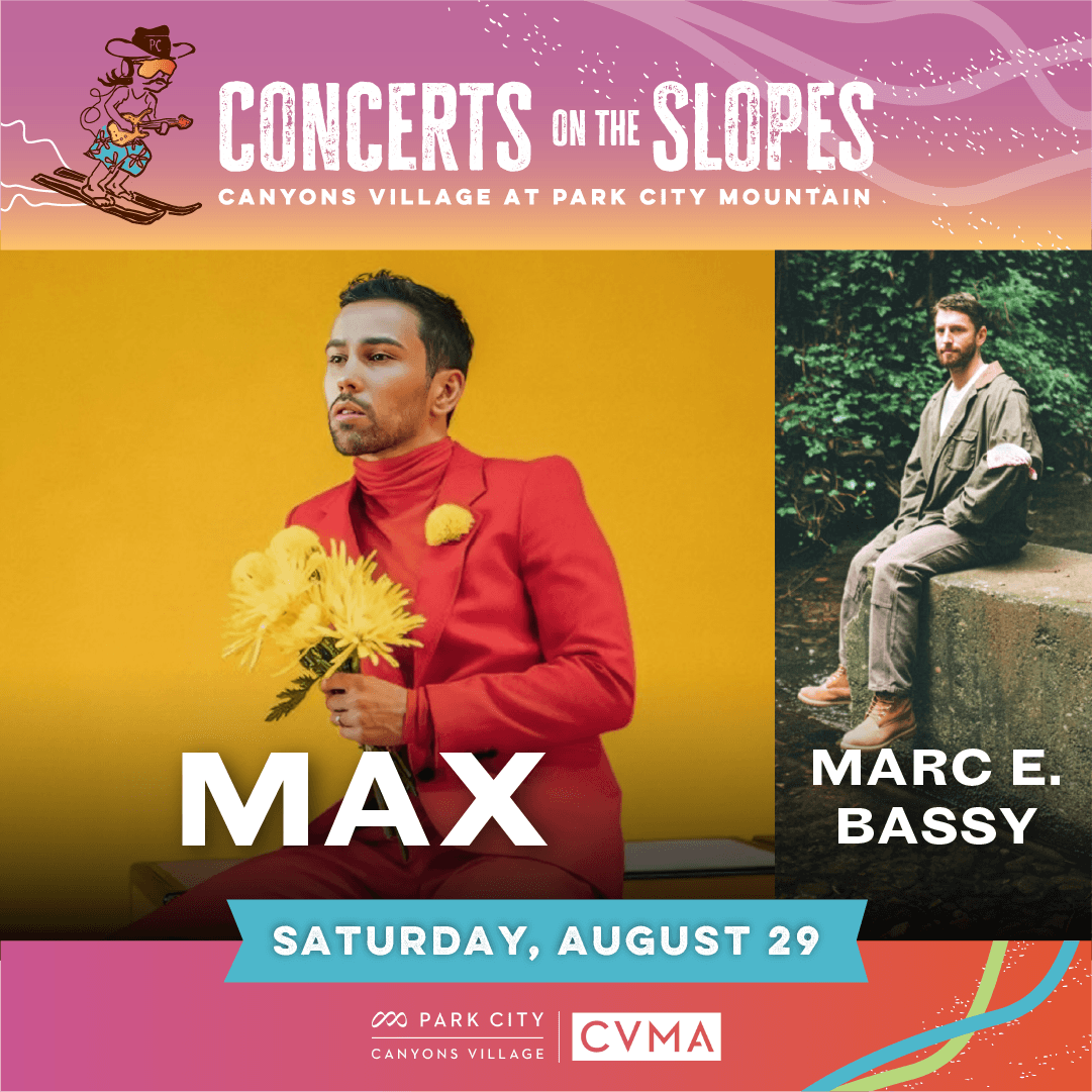 Max and Marc E Bassy at Canyons Village Amphitheater