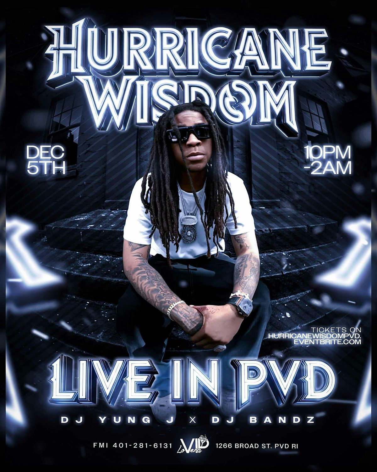 HURRICANE WISDOM PERFORMING LIVE !