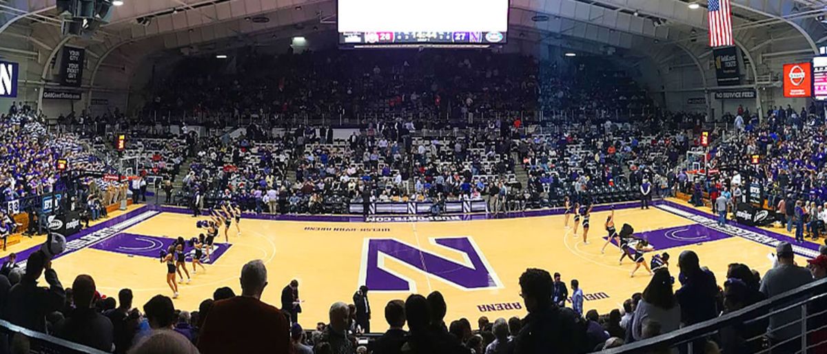 Illinois Fighting Illini at Northwestern Wildcats Mens Basketball at Welsh Ryan Arena