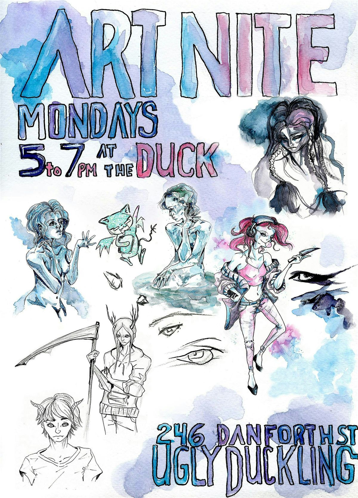 Art Mondays at Ugly Duckling Maine \u2022 Portland, Maine