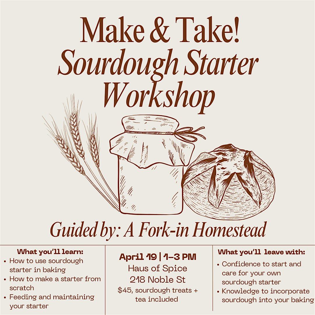 Make & Take: Sourdough Starter Workshop