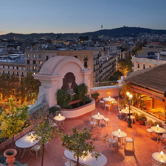 VIVA MEXICO EN EL ROOFTOP GARDEN DE EL PALACE BARCELONA