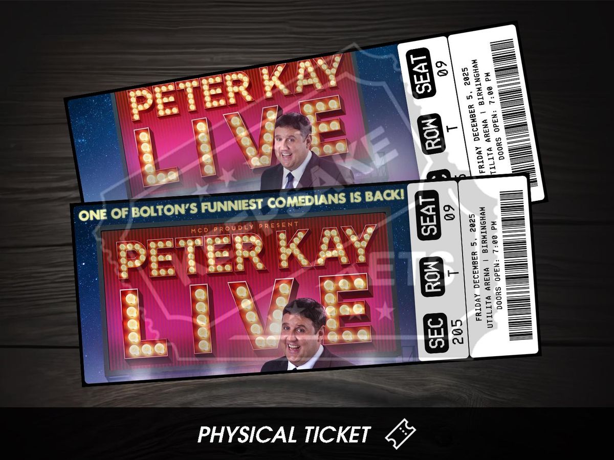 Peter Kay Birmingham Tickets
